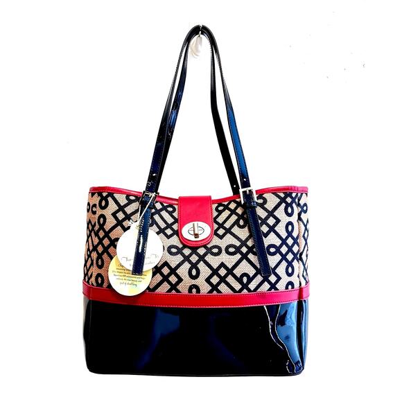 Spartina 449 1715 Callahan Turn Key Classic natural linen Tote NWT MSRP: $179 - Picture 1 of 9